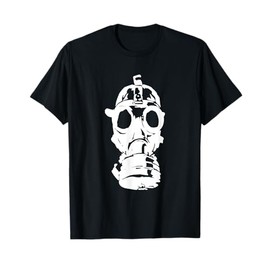 Style Tee! WWII WWI Abnormal Gas Mask T-Shirt