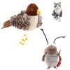 Gigwi Bird Cat Toy Simulated Chirping Bird Cat Toy, Fake