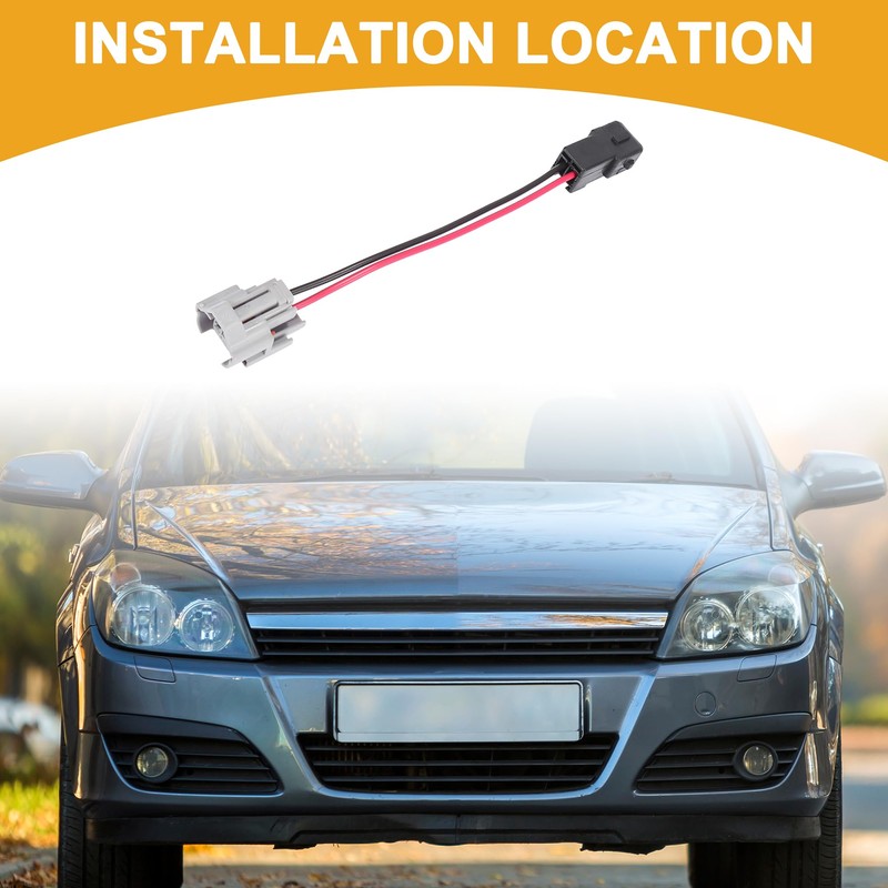 Partuto 1 Pcs Universal Fuel Injector Connector - Metal Plastic