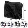 Sqodok Mobility Scooter Storage Cover, 420D Waterproof Wheelchair Cover for