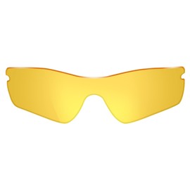 ThunderClap Polycarbonate Lenses Replacement for Oakley Radar Path Sunglasses - Crystal Yellow Anti-Fog