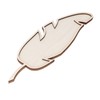 DIY Mosaic Tiles Multipurpose Hand Crafted Innovative Feather Shape Mosaic