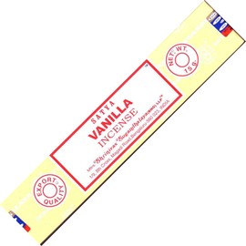 1 x Satya Natural VANILLA Incense Sticks 15g 1 box