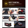 Partsam 2Pcs Trailer Light Boxes Kit, Rust-Resistance Steel Housing, w/