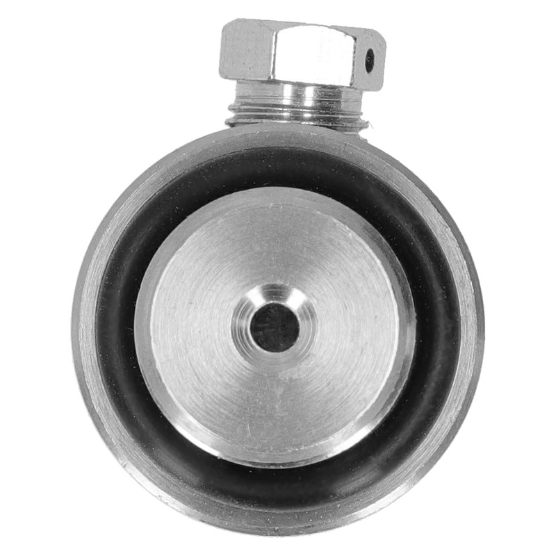 Soda Cylinder Valve Electroplating Brass CO2 Valve Adapter for M18x1.5