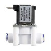 Metaland Water Inlet Solenoid Valve DC24V 1/4" Normally Closed for