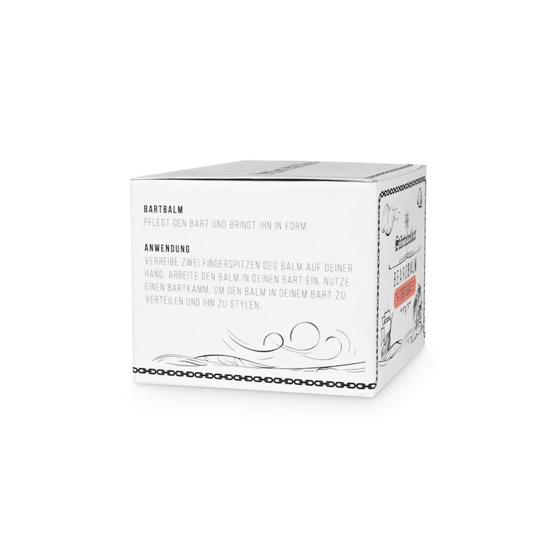 Störtebekker® Premium Beard Balm Nourishes the Beard and Brings it
