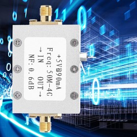 Hilitand Low Noise Amplifier LNA 50M-4GHz NF = 0.6 dB RF FM HF VHF/UHF Amateur Radio -110 dBm