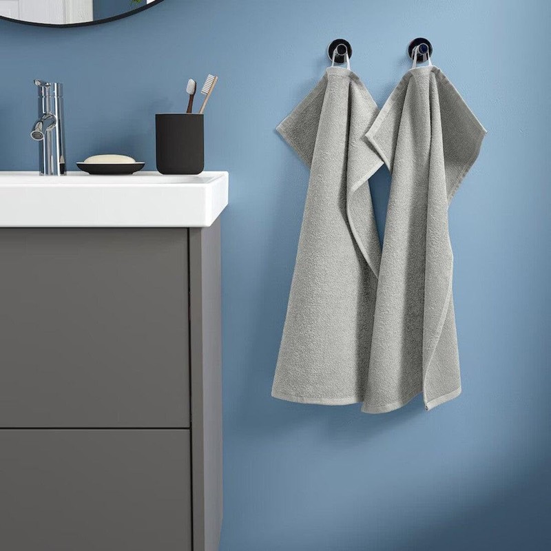 LUDDVIAL Hand Towel - Grey 16x23 Inch 705.863.47