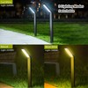 MOLEBIT Solar Outdoor Pathway Lights - IP65 Waterproof Landscape Lights