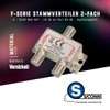 2-Way SAT & BK Splitter F Series - 5-2400 MHz