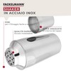 Fackelmann Miscelatore Shaker in Acciaio Inossidabile, Argento, Capacità 400ml