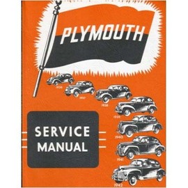 1936 1939 1940 1941 1942 Plymouth Shop Service Repair Book Manual Engine OEM