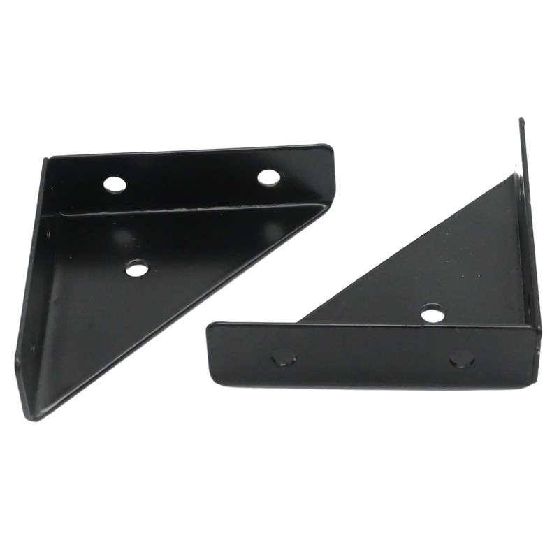 Zreneyfex 6Pcs Corner Brackets with Bolts,Cold Rolled Steel Bracket Connection