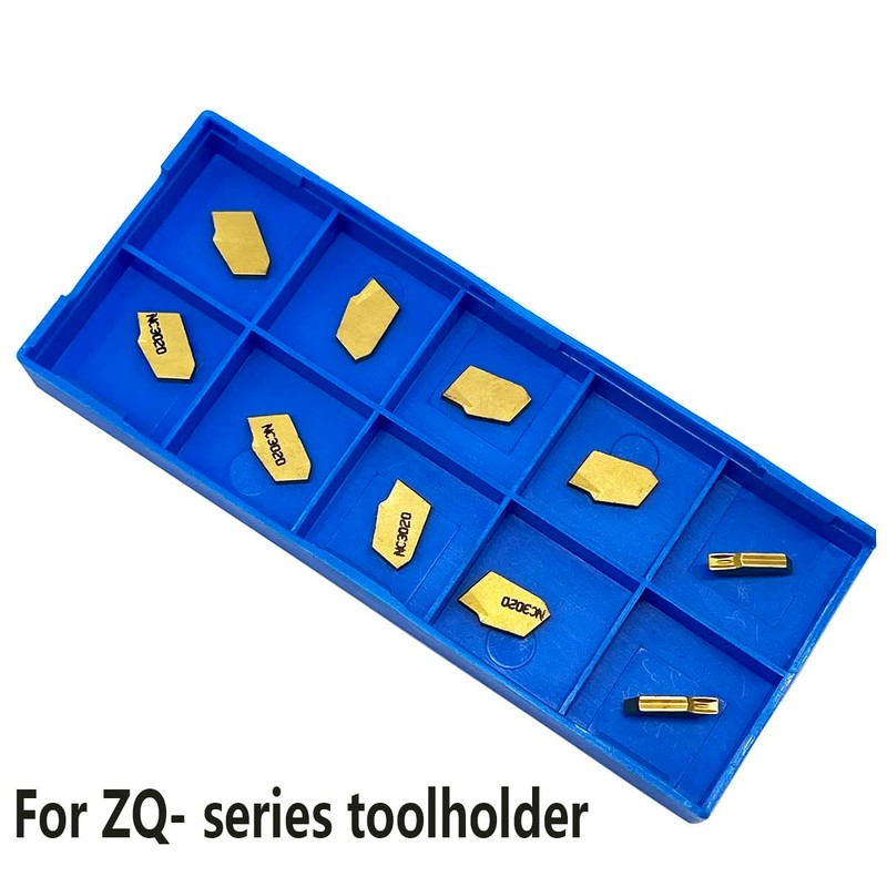 GBJ 10pcs SP200 GTN-2 Grooving Cut-Off Carbide Inserts for SPB26-2