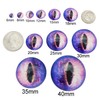 Julie Wang 100PCS/Pack Wholesale in Bulk Assorted 10mm Round Glass