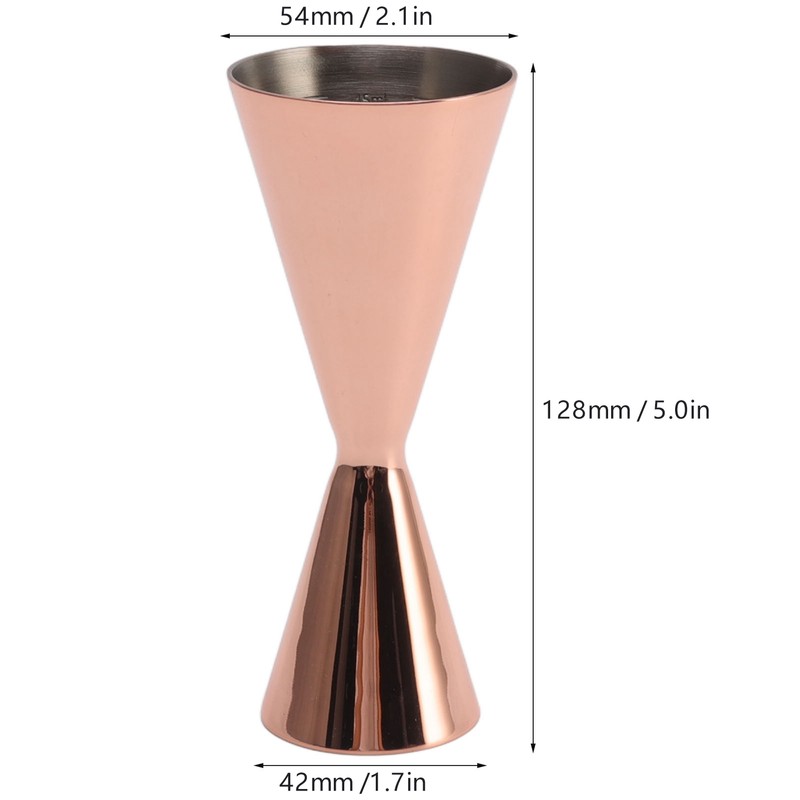 Cocktail Double Jigger Stainless Steel Innovative Wine Measuring Cup Bartending