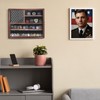 MOCAS Challenge Coin Display Case, Lockable Military Coin Holder Cabinet