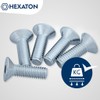 HEXATON Countersunk Hex Socket Screws - M6 x 12mm -