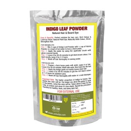 Unitedlys ® Organic Indigo Powder for Hair Care (Green, 200 Grams)