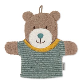 Sterntaler Ben Bear Play Wash Mitt 22 x 24 cm Medium Green