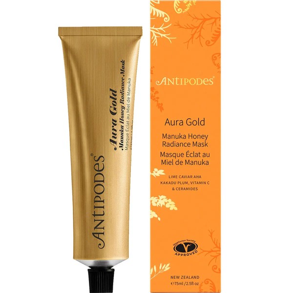 vendor-unknown Antipodes Aura Gold Manuka Honey Radiance Mask 75ml