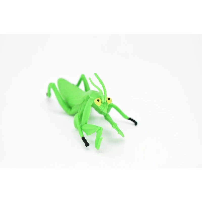 K&M Praying Mantis, Green Realistic Toy Bug Toy Nice Rubber