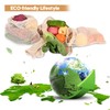 Ycsst 12 Pack Reusable Cotton Mesh Produce Bags - 100%