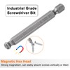 sourcing map 5pcs Ball End Hex Screwdriver Bit 6mm (H6.0)