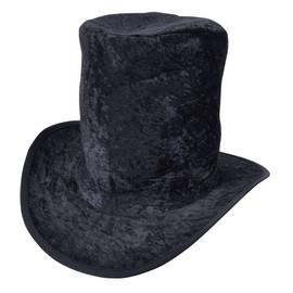 Fancy Dress Hats / Budget Tall Top Hat, Gravedigger, Stovepipe