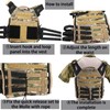 tactifans 2 Pack MOLLE Vest Quick Release Buckle Quick Release