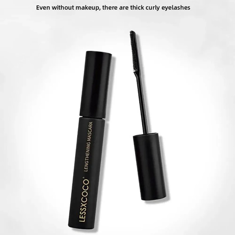 Máscara De Pestañas Espesa Natural De 4 Ml, Larga Y