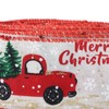 2pcs Christmas Decoration Ribbon Clear Vivid Pattern Durable Packaging Ribbon