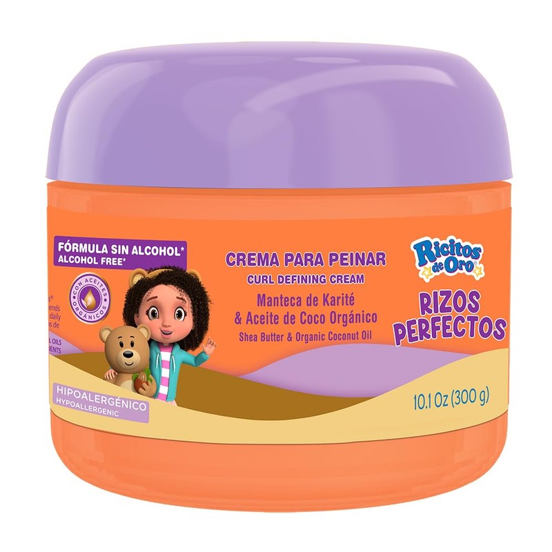 Ricitos de Oro - Crema para Peinar Rizos Perfectos, Controla