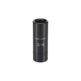 CRAFTSMAN Deep Impact Socket, SAE, 1/2-Inch Drive, 3/4-Inch (CMMT16061)