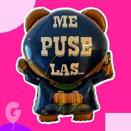 Me Puse Las Pilas Graduation bear Globito - for all graduates