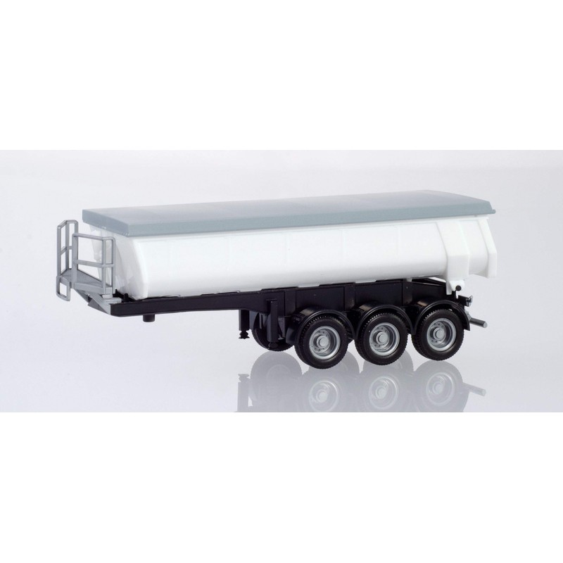 herpa 076906 Thermomulden Trailer, White, M
