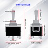 weideer Momentary Reverse Polarity Switch 12V 30A Motor Control RV