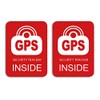 Sticker GPS Tracker Inside Pack of 2 Bicycle Bike Sticker