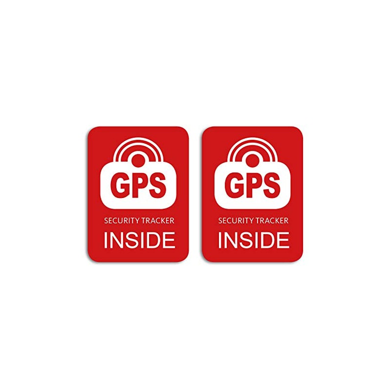 Sticker GPS Tracker Inside Pack of 2 Bicycle Bike Sticker