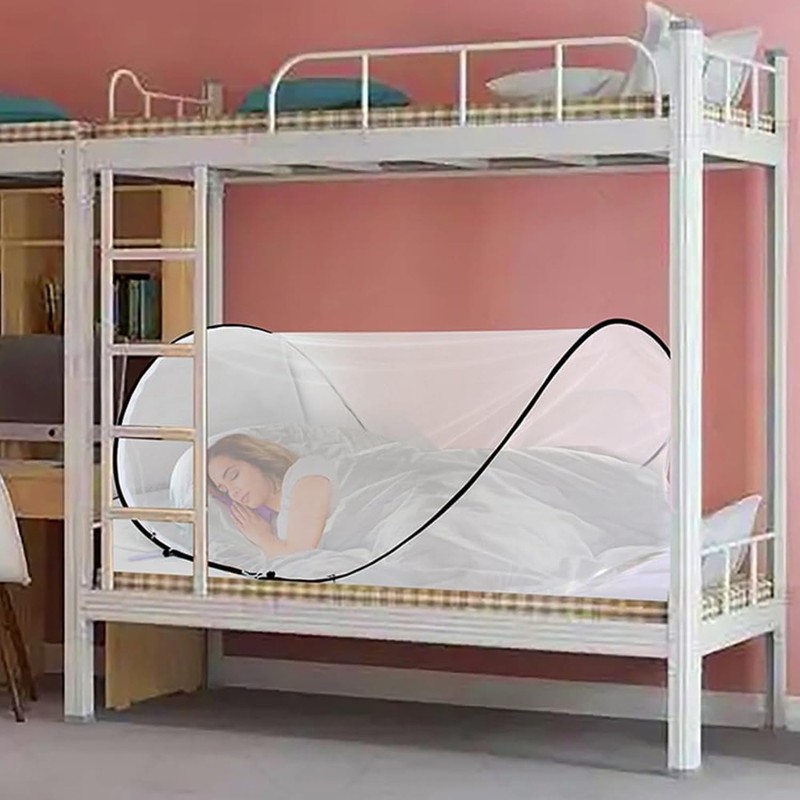 Pop up Mosquito Nets, Foldable Mosquito Net, Portable Single Person