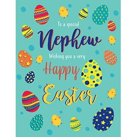 Easter Card Nephew - 8 x 6 inches - Regal Publishing, C88375