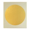 Large Shikishi Inner Gold Covered Paper Outer Torinoko, Round Window,