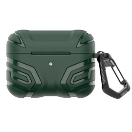 KANOYO For AirPods 4th Generation Case (2024), TPU Protective Case, Toughness Design, Break-Away Protective Cover, Lightweight, Shockproof, Anti-Loss, Includes Carabiner (Compatible with AirPods 4,