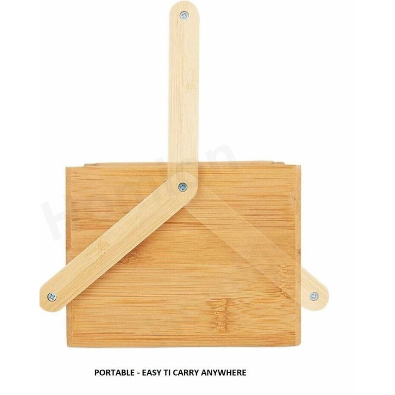 Cutlery Caddy Utensil Holder with Handle 4 Compartment Kitchen Organiser