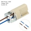 PATIKIL G9 Light Fixture Socket 100W Ceramic Base For Led