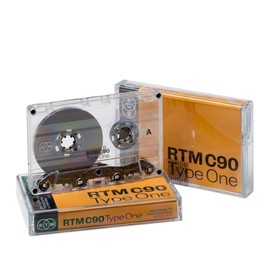 RTM C90 | Type 1 | 90-Minute Low Noise Music Cassette | Studio Quality | Ideal for Music Recording | Single Cassette