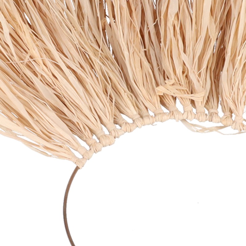 Pastoral Style Raffia Pendant Woven Wall Background Decoration for Home