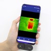 Thermal Imaging Camera Black ABS Mobile Phone Thermal Imager with