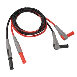 Multimeter Probe Test Cable, P1033 4 mm Test Leads, Banana Plug Test Lead, Angle to Straight Multimeter Wire Cable, Test Leads for Multimeter